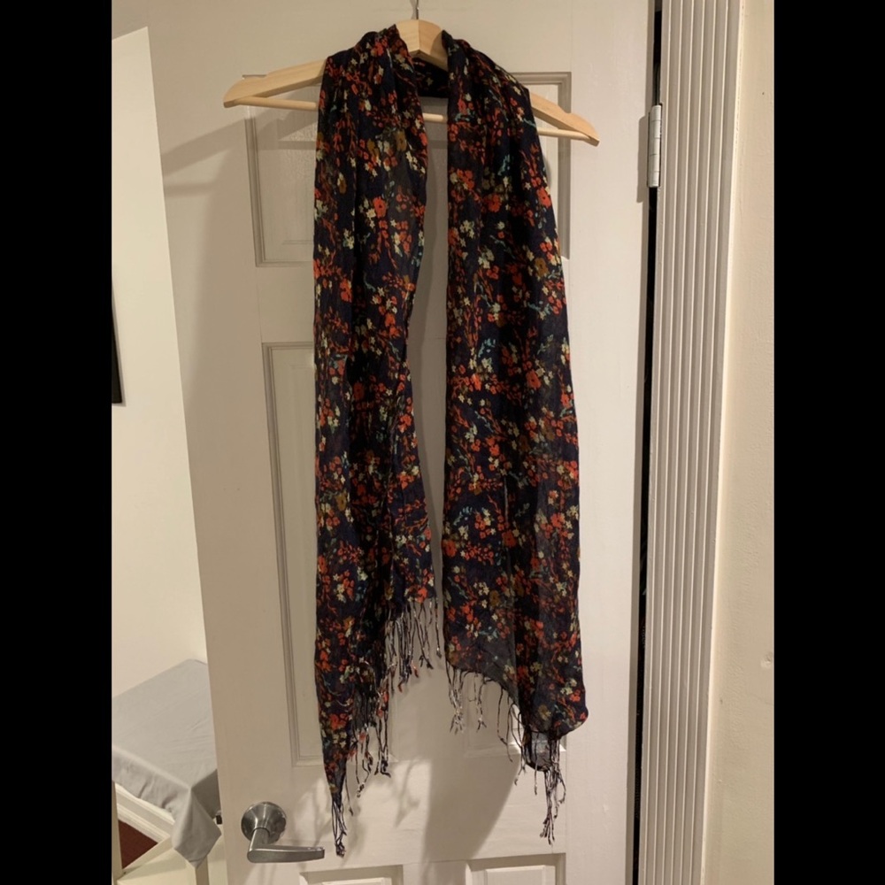 Floral scarf